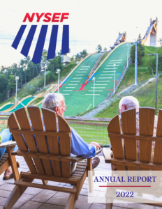 NYSEF Annual Report cover for 2022