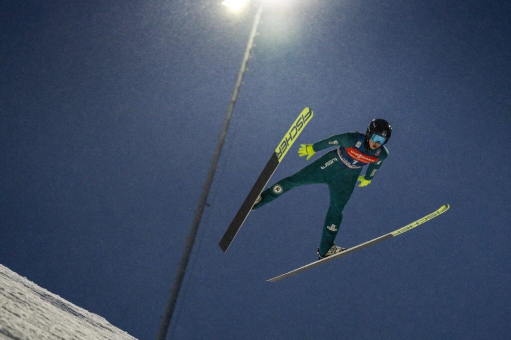 Tate Frantz Ski Jumping