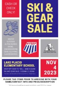 nysef gear sale scheduled for november